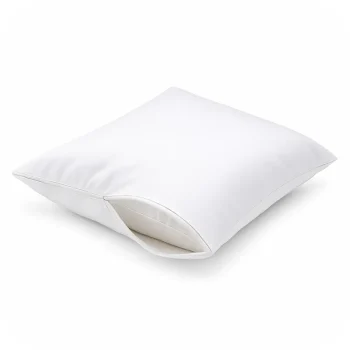 Almofada Branca com Capa Lavável – Vista Detalhada | Ecoced - Ecoced