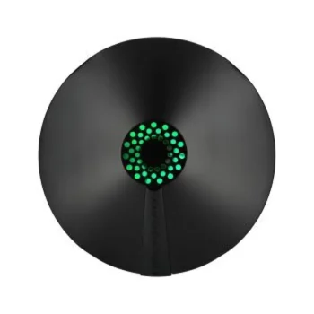 Insectocaçador preto Insect-O-Cutor Aura 40 m² com luz UV Synergetic para controlo de moscas e insetos voadores em cafés e restaurantes.
