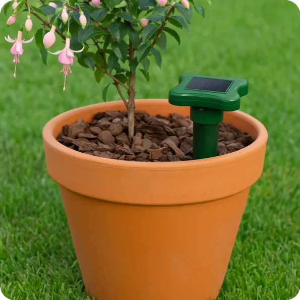 Repelente Solar para Formigas Gardigo – Vaso de Terracota em Jardim - Ecoced