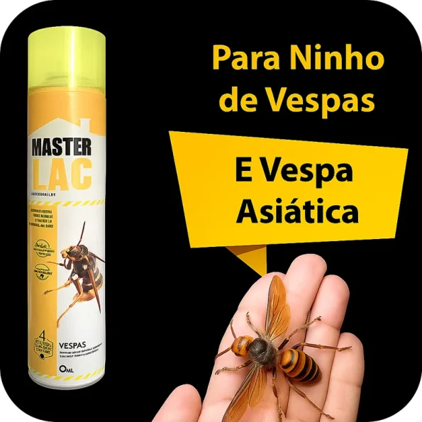 Spray para Vespas Master Fly – Eliminação Imediata ao Alcance de 4 Metros - Ecoced