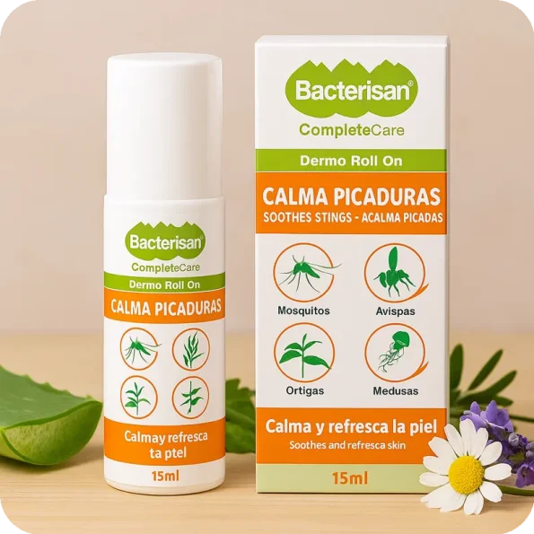 Rollon Bacterisan Calma Picaduras com Embalagem e Ingredientes Naturais - Ecoced
