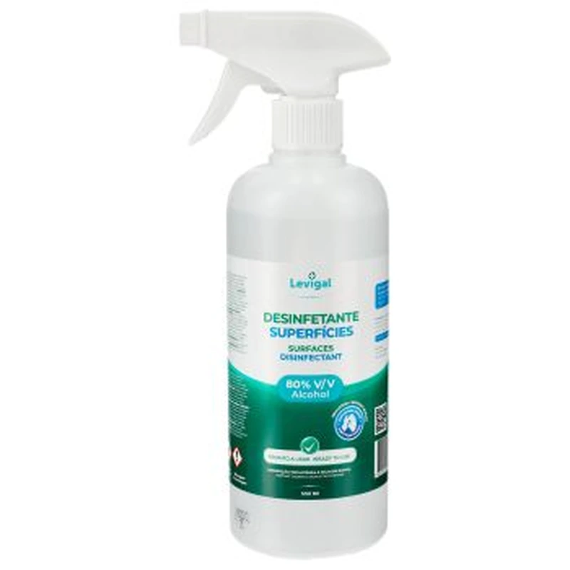 Desinfetante Superfícies 500 ml Spray – Sem Perfume, Aprovado DGS - Ecoced Desinfetante Superfícies 500 ml Spray – Sem Perfume, Aprovado DGS - Ecoced