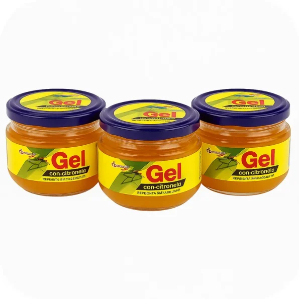 Gel Anti Mosquitos em Frasco – Pack 3 Unid. Citronela Natural - Ecoced