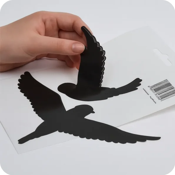 Autocolante Anti-Colisão de Aves – Aplicação em Janela - Ecoced