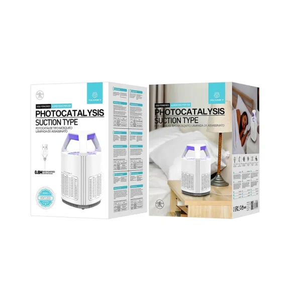 Embalagem – Mata Mosquitos USB Branco (Aparelho Elétrico Silencioso) - Ecoced