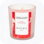 Vela Repelente Natural com Gerânio – Proteção Decorativa - Ecoced
