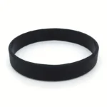 pulseira silicone preta - Ecoced