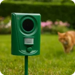 Repelente Ultrassónico para Cães e Gatos em Uso no Jardim - Ecoced