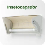 Interior do Insetocaçador MIMA 25 LED com Placa Adesiva - Ecoced Interior do Insetocaçador MIMA 25 LED com Placa Adesiva - Ecoced