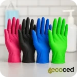 Luvas de Uso Único Coloridas – Magenta, Preto, Azul e Verde – Ecoced - Ecoced Luvas de Uso Único Coloridas – Magenta, Preto, Azul e Verde – Ecoced - Ecoced