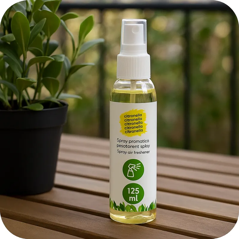 Spray Citronela 125 ml em varanda – proteção natural Ecoced - Ecoced Spray Citronela 125 ml em varanda – proteção natural Ecoced - Ecoced