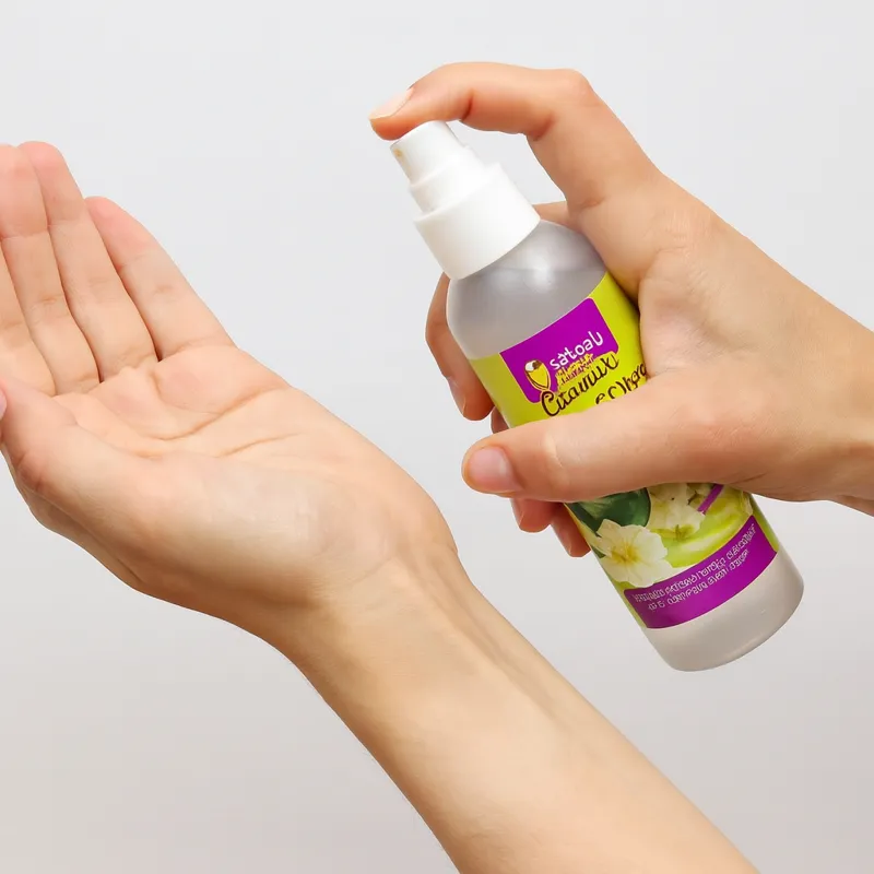 Spray Citronela Corporal aplicado nos pulsos – repelente natural mosquitos - Ecoced Spray Citronela Corporal aplicado nos pulsos – repelente natural mosquitos - Ecoced